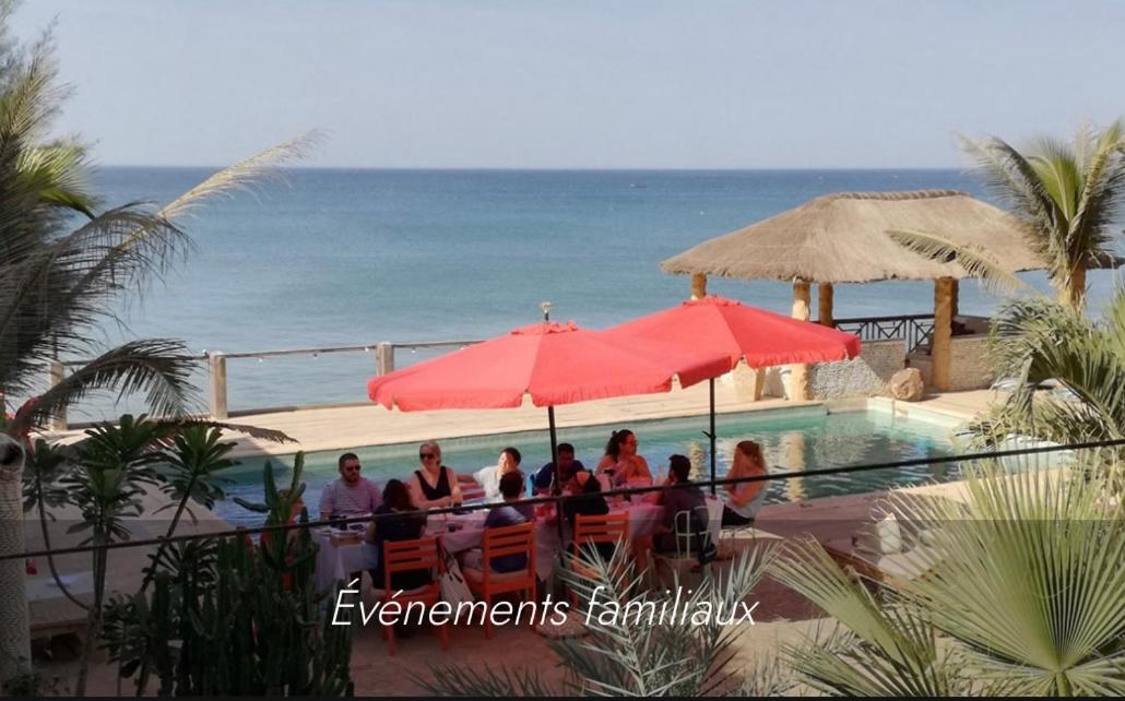B&B Pieds Dans L'Eau Popenguine Esterno foto